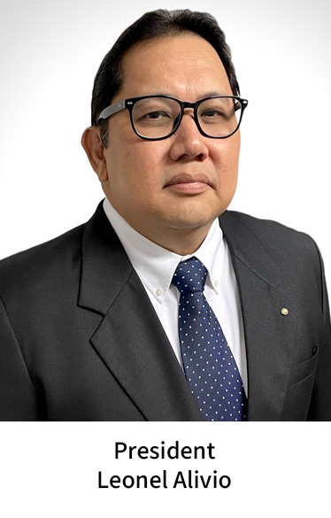 President Leonel Alivio
